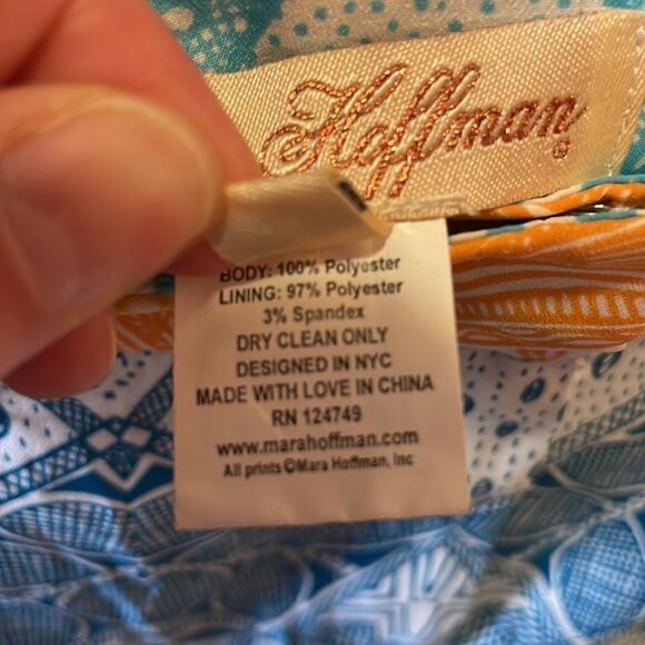 Mara Hoffman Graphic Print Bermuda Shorts - Picture 6 of 7